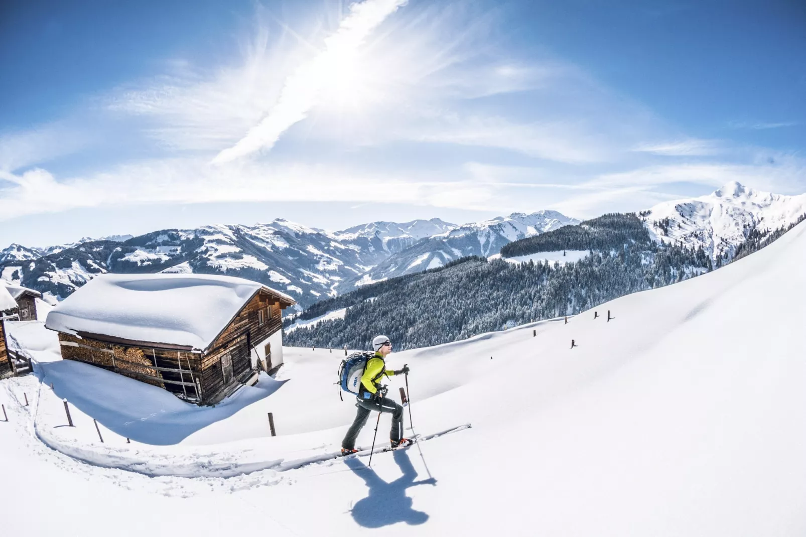 Chalet 104 Westendorf 1-Gebied winter 1km