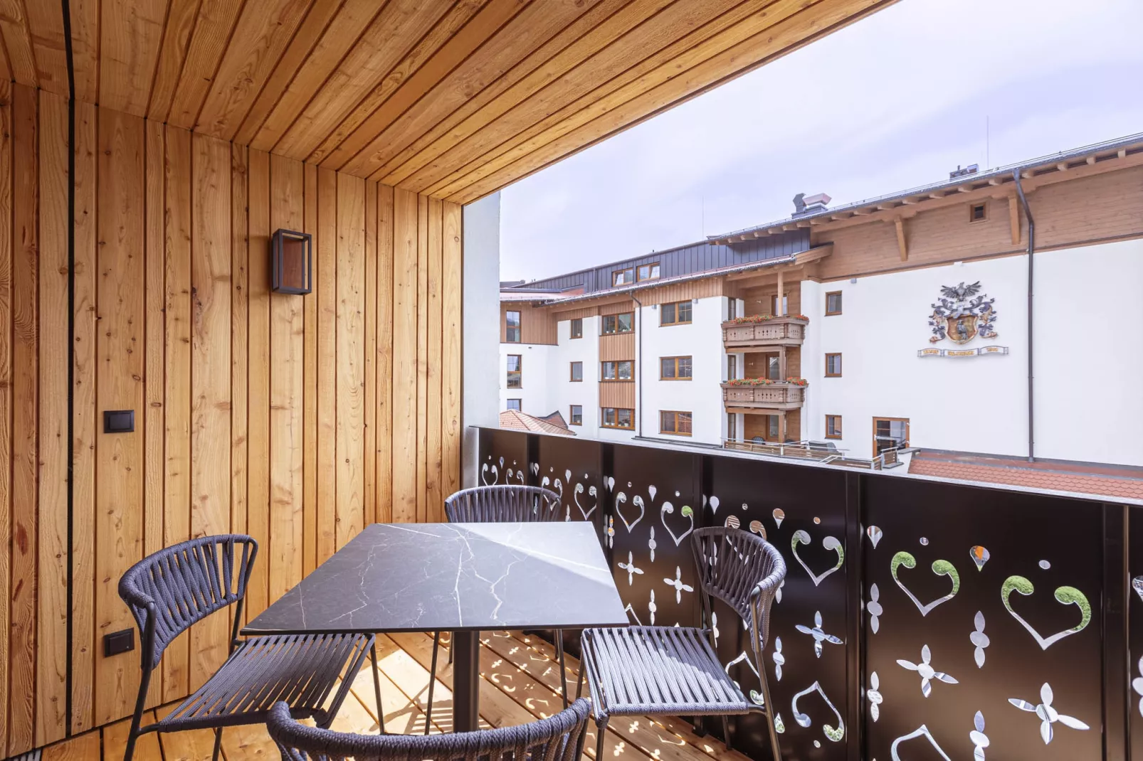 Chalet 104 Westendorf 1-Terrasbalkon