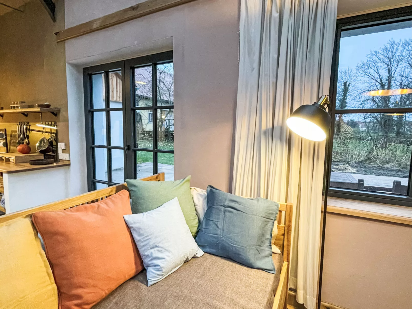 Glamping in der Orangerie-Binnen