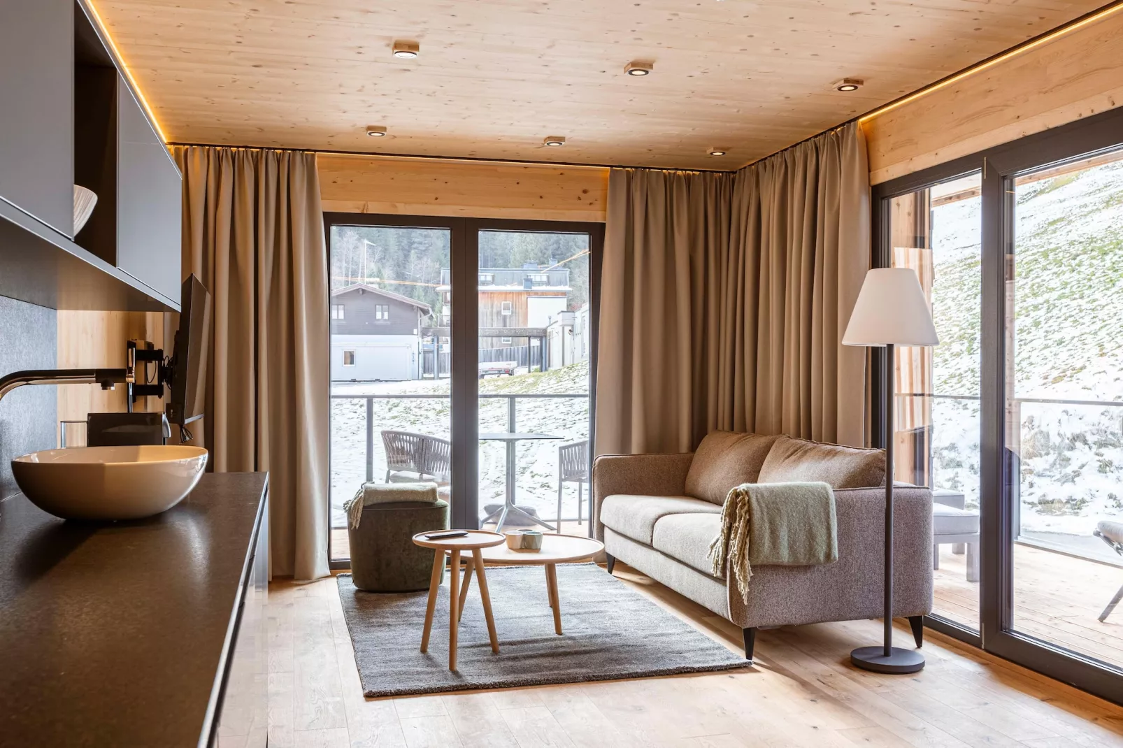 Saalbach Suite 8-Woonkamer