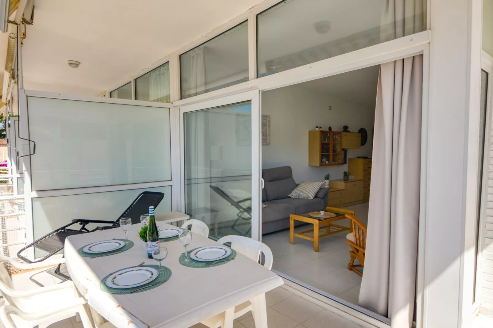 RESIDENCIAL ALMADRAVA 4  Roses-Terrasbalkon