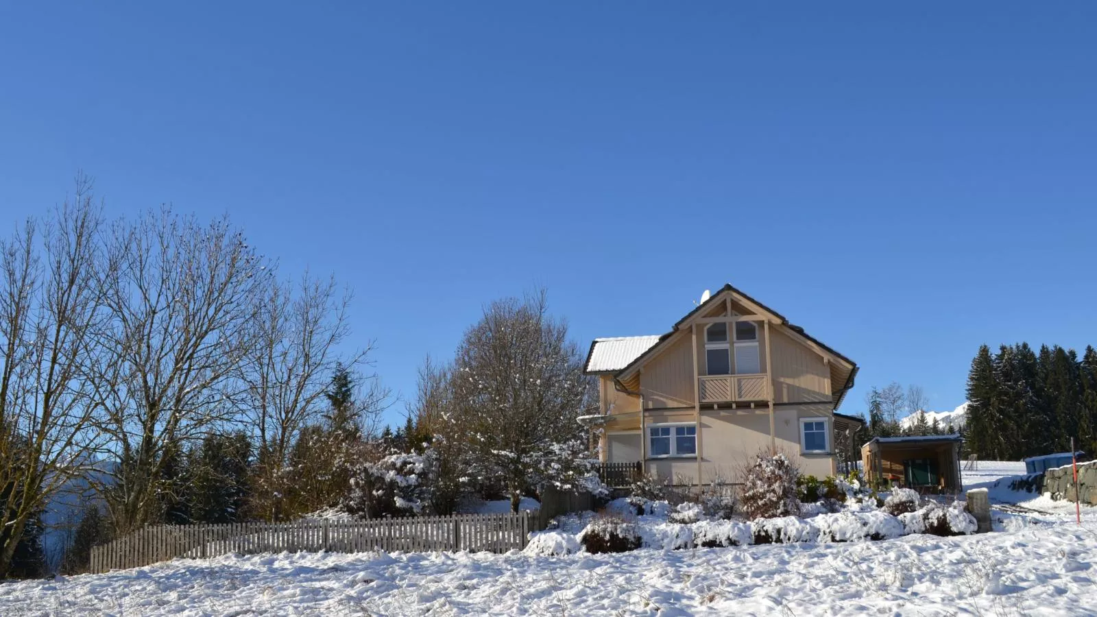 Landhaus St Georgen im Gailtal-Exterieur winter