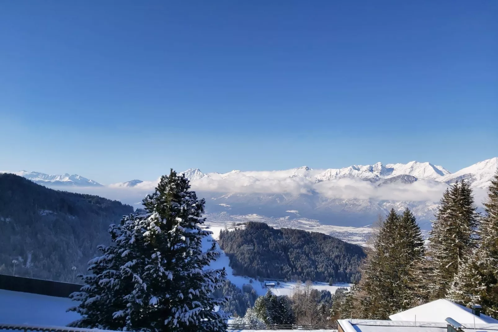 Landhaus Waldhof am Großvolderberg-Gebied winter 5km