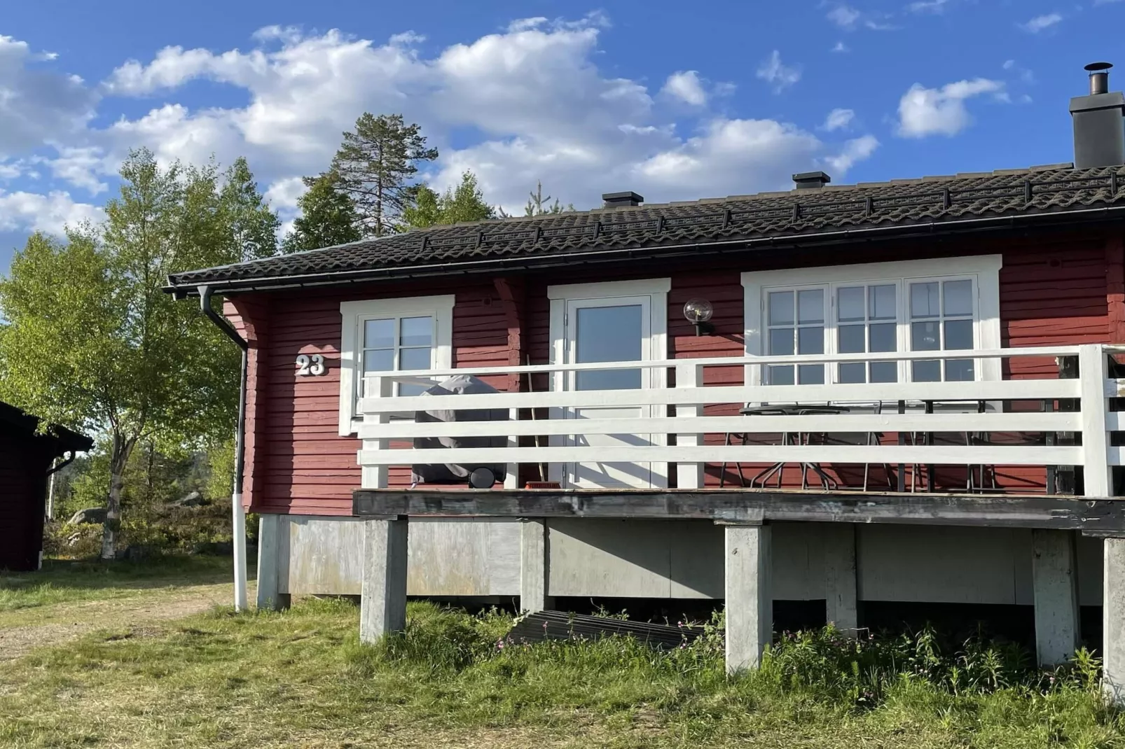 4 sterren vakantie huis in SYSSLEBÄCK-Buitenlucht