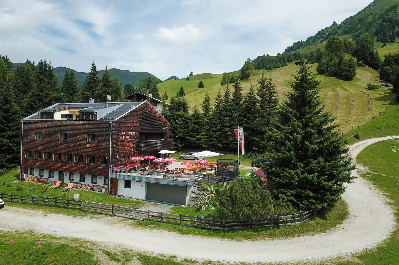 Naviser Hütte Wohnung Kirchdach 145-Buitenkant zomer