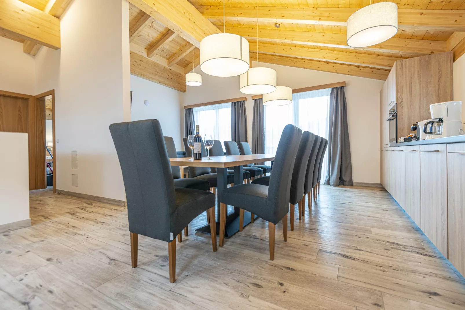 Comfort Chalet-Woonkamer