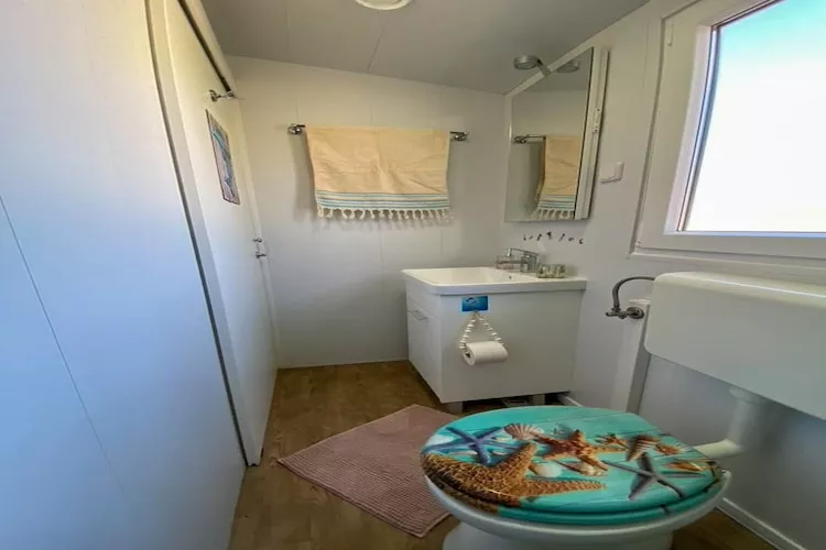 Olive Tree Neo & Lino - Two Bedroom Mobile Home with Terrace (Neo)-Badkamer