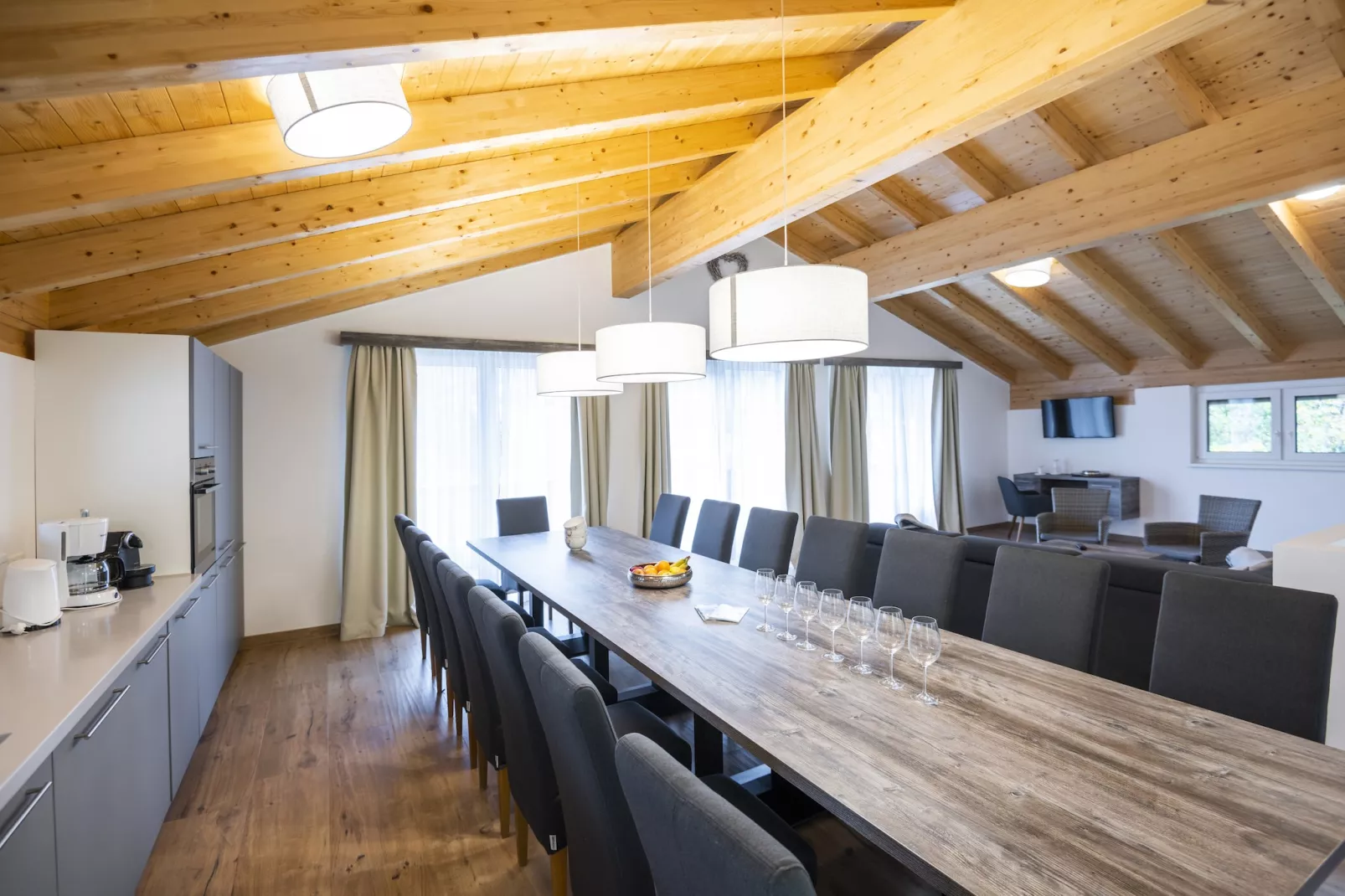 Premium Chalet-Woonkamer