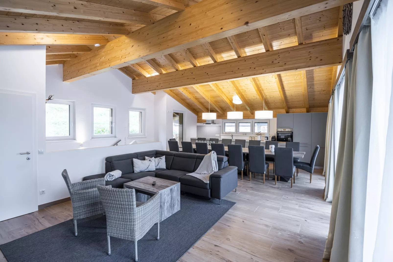 Premium Chalet-Woonkamer