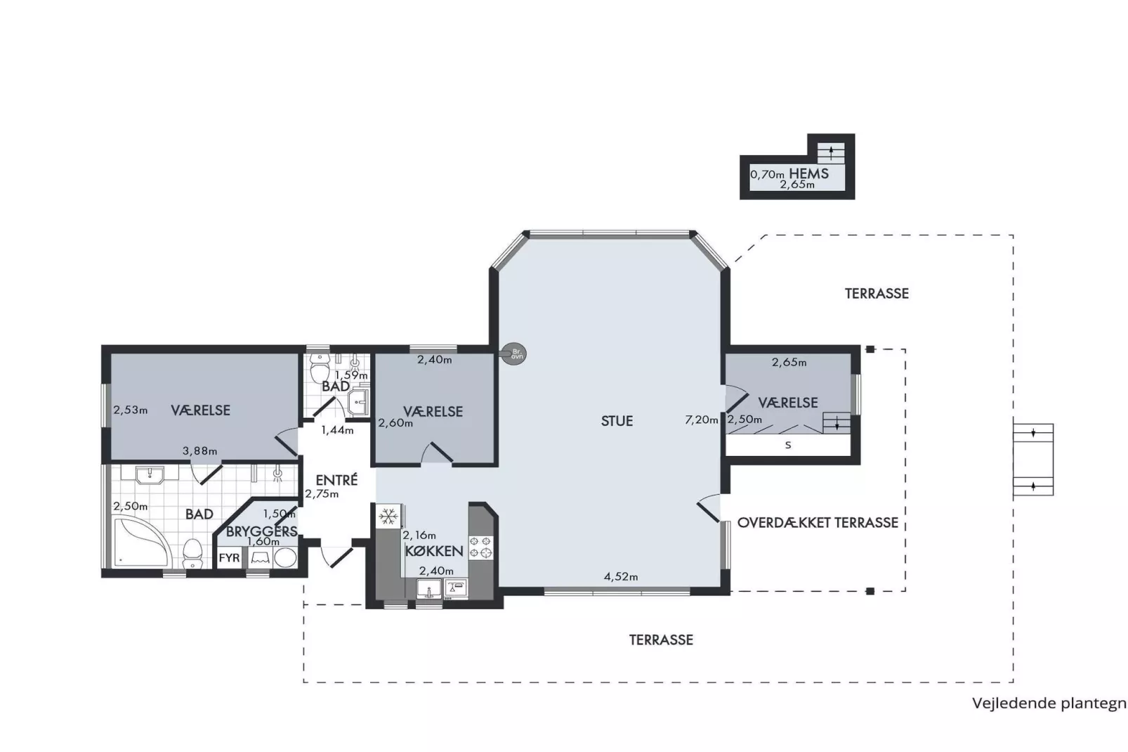 5 sterren vakantie huis in Løkken-Binnen