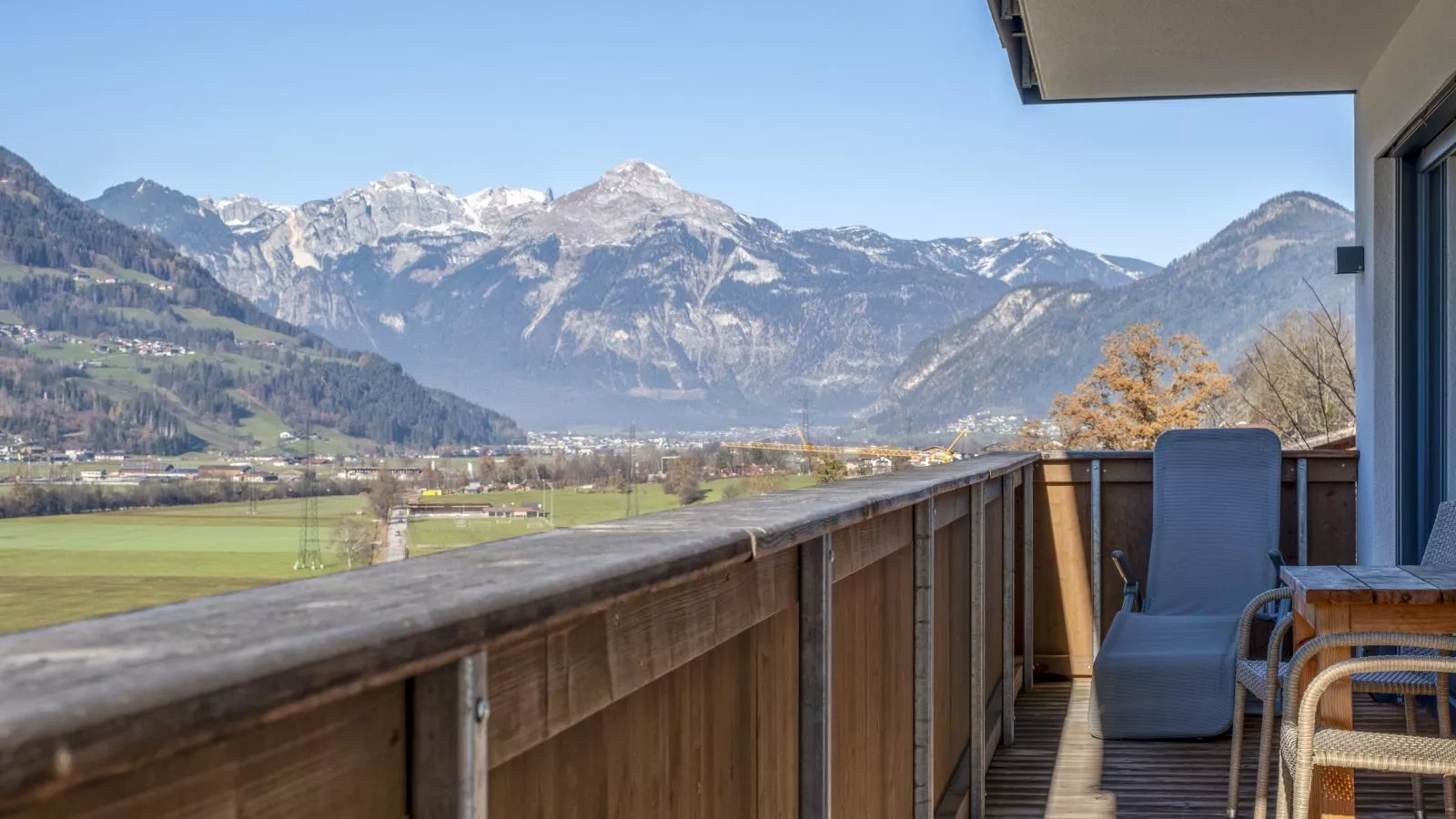 Helfenstein Lodge-Terrasbalkon