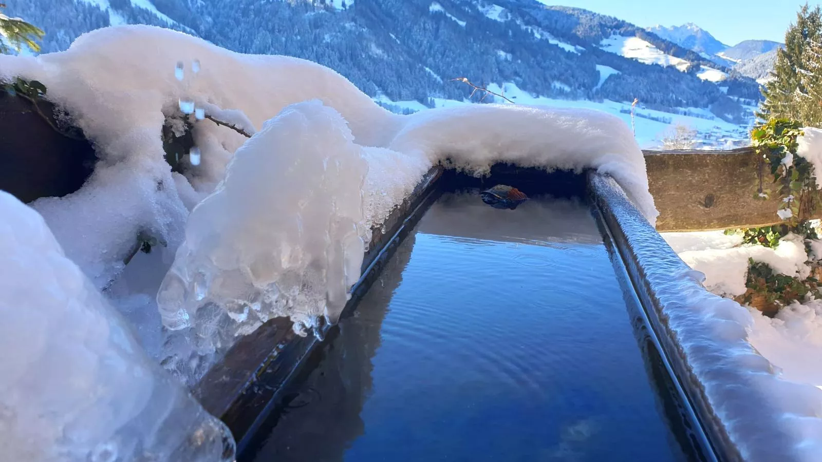 Sonnenhütte unten-Uitzicht winter