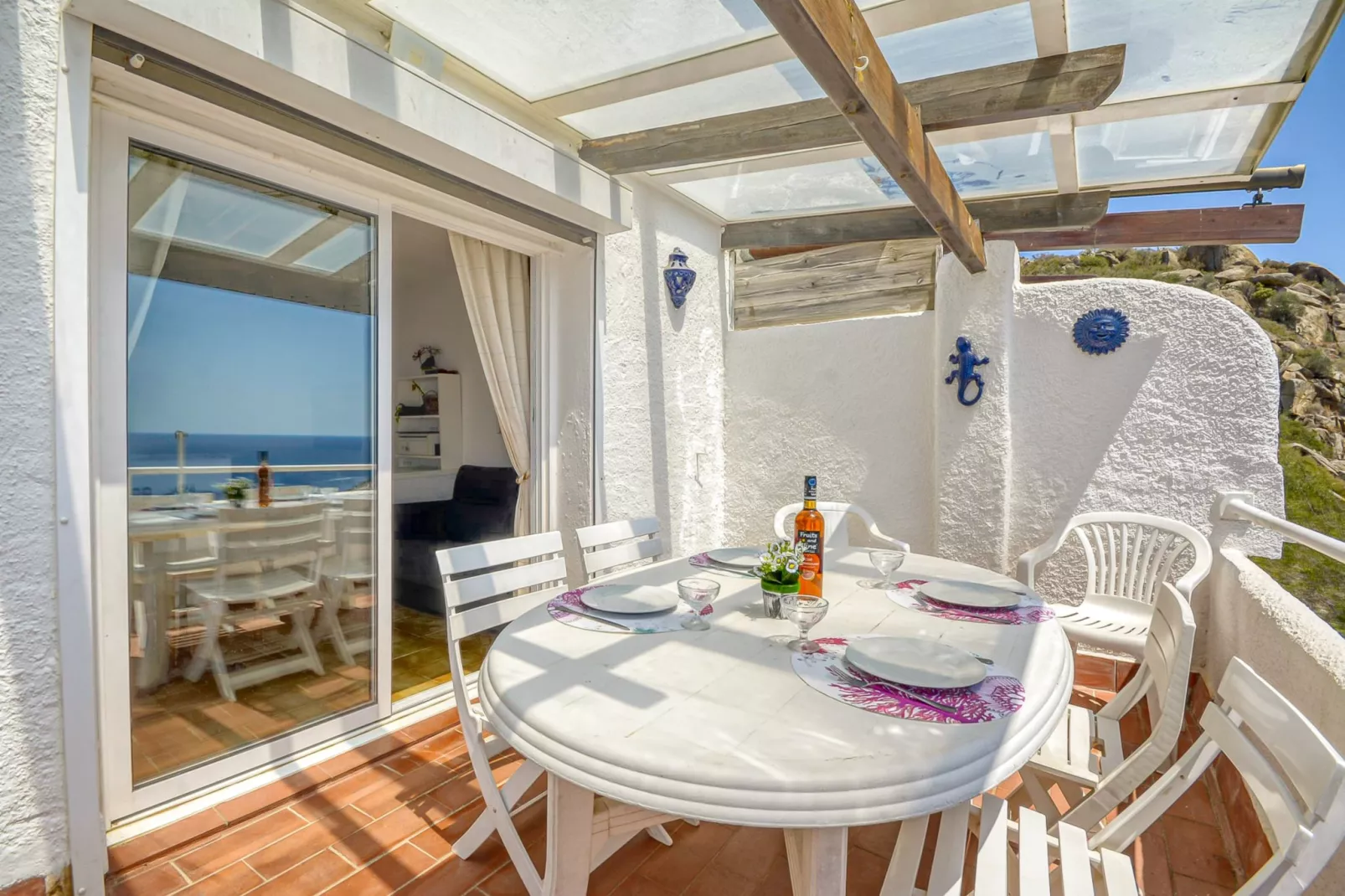 IBIZA BRAMER 9 Canyelles Roses-Terrasbalkon