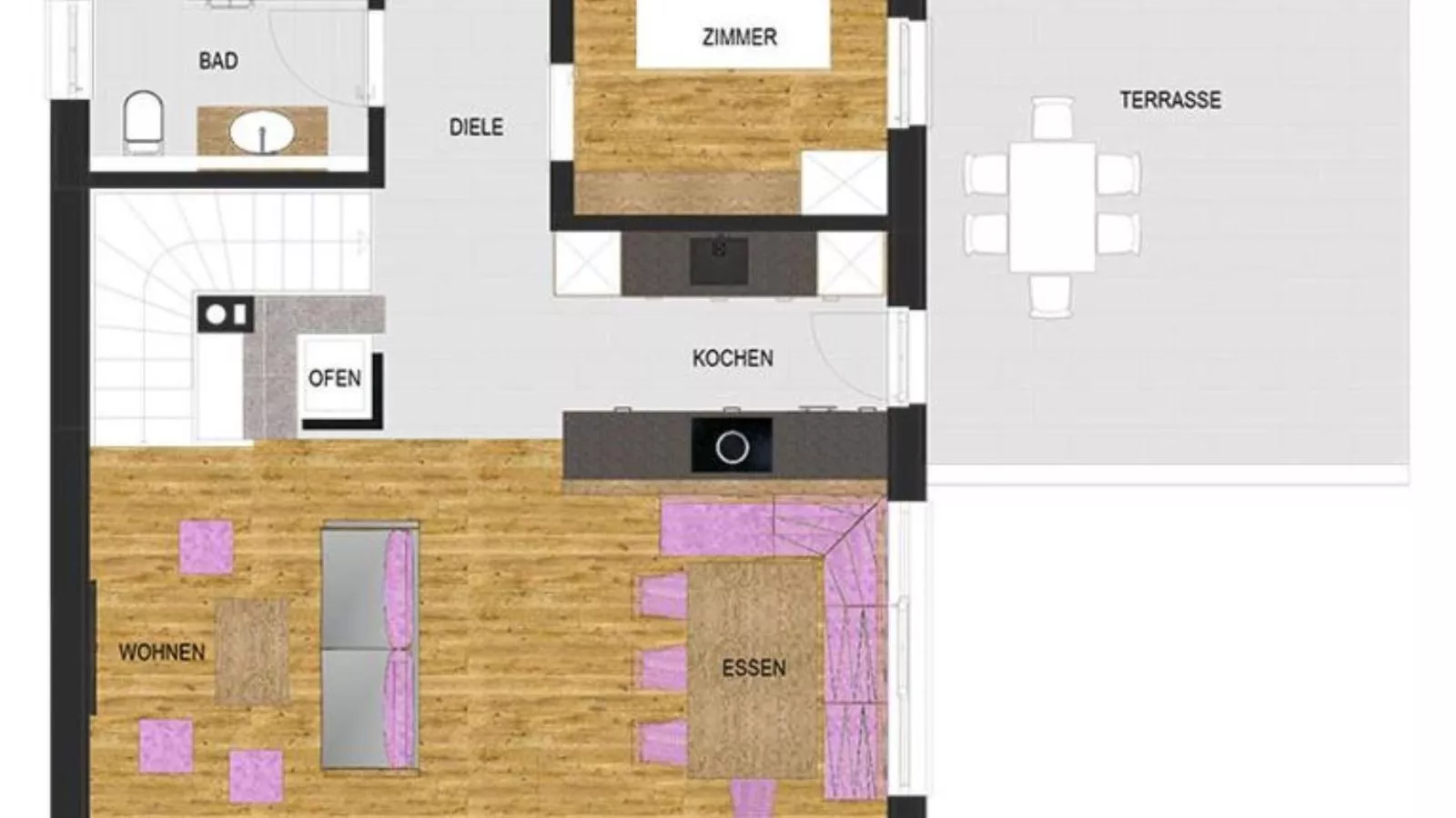 Gamslodge-Plattegrond