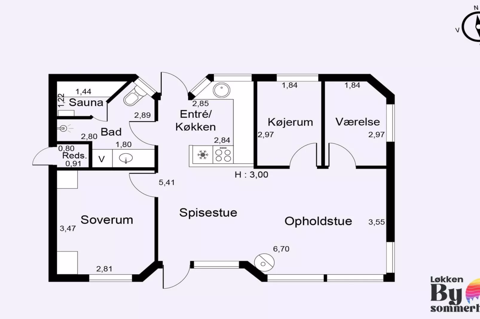 5 sterren vakantie huis in Løkken