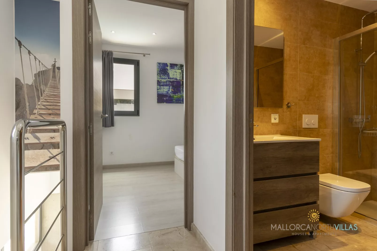 VILLA IOLA IDEAL PARA FAMILIAS A 150M DE LA PLAYA-Badkamer