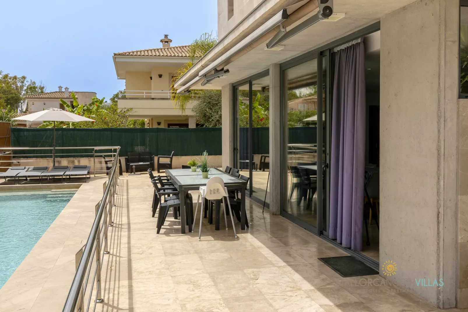 VILLA IOLA IDEAL PARA FAMILIAS A 150M DE LA PLAYA-Terrasbalkon