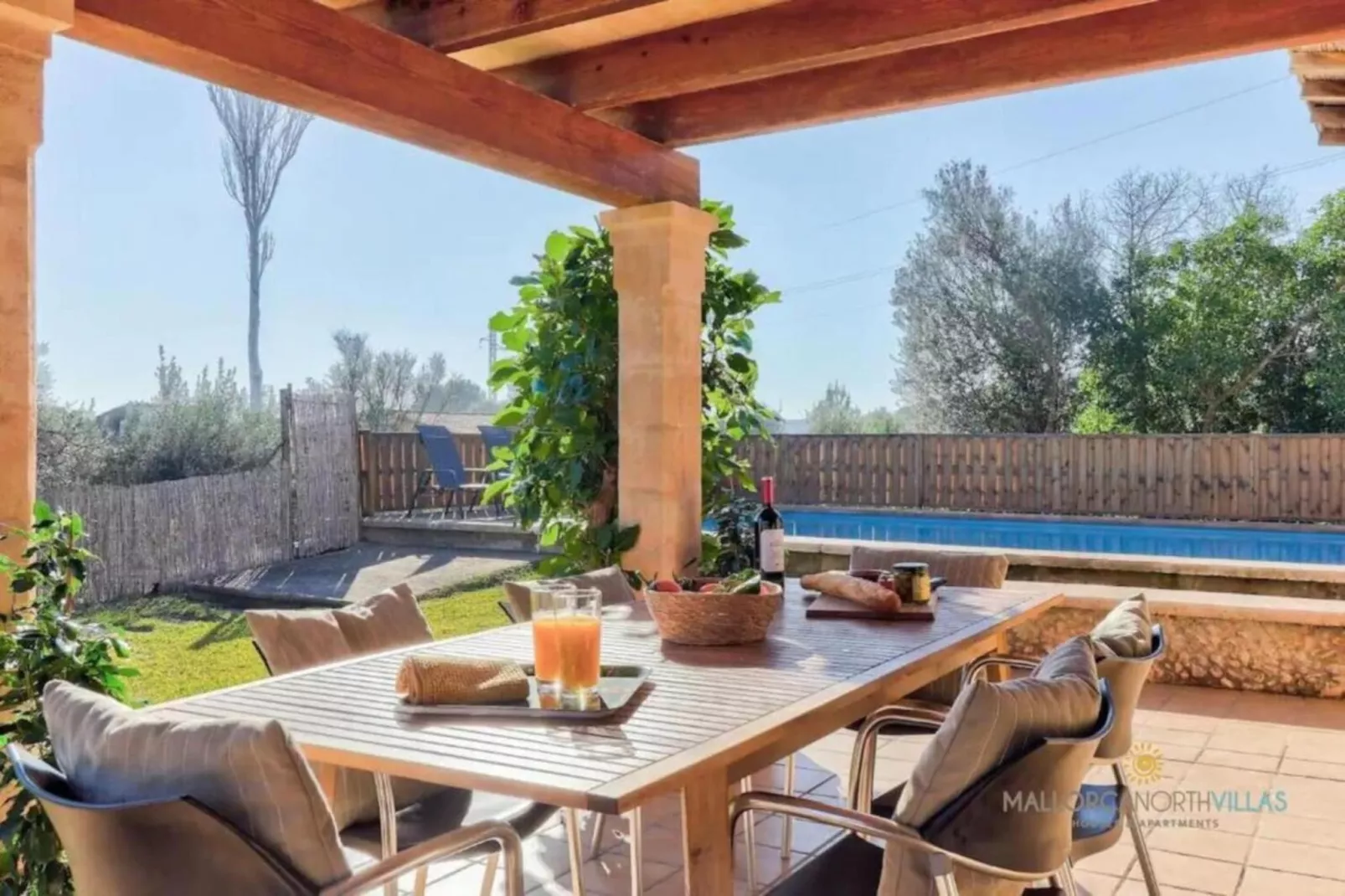 Can Avinent casa rural con todas las comodidades-Terrasbalkon