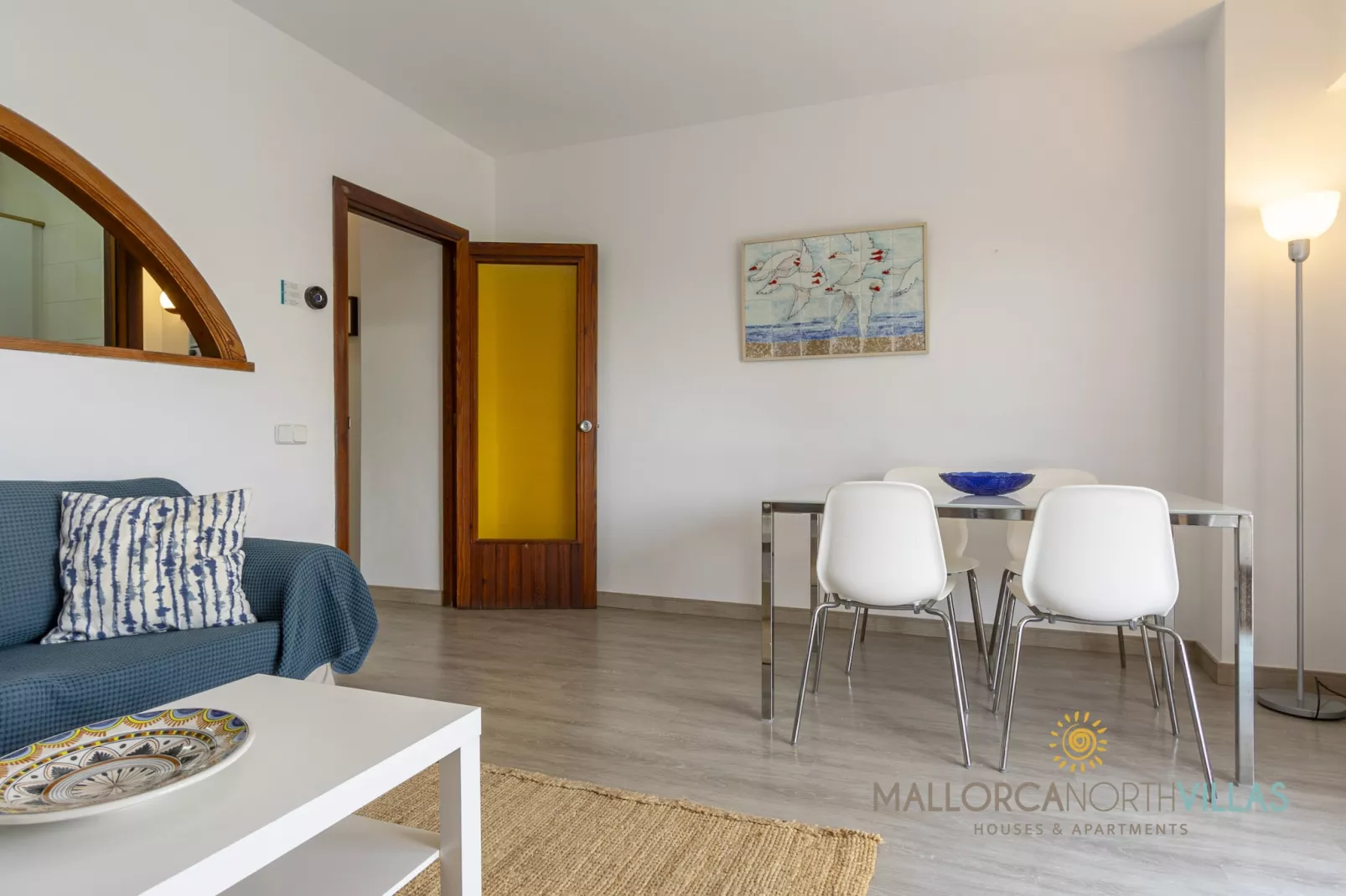 Apartamento Voramar II: Primera Línea en Pine Walk-Eetkamer