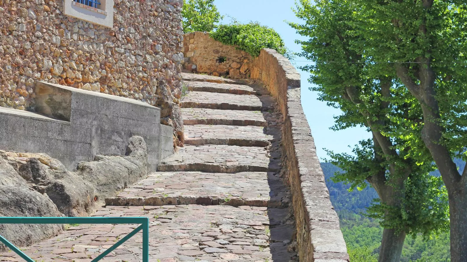 Le Rayol-Gebieden zomer 1km