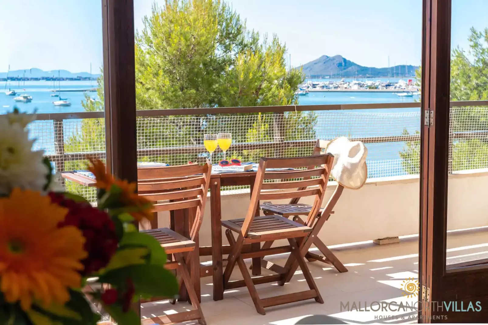 Apartamento Voramar II: Primera Línea en Pine Walk-Terrasbalkon