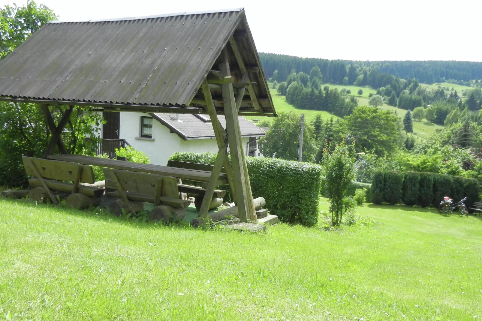 Ferienhaus Kummer-Buitenkant zomer