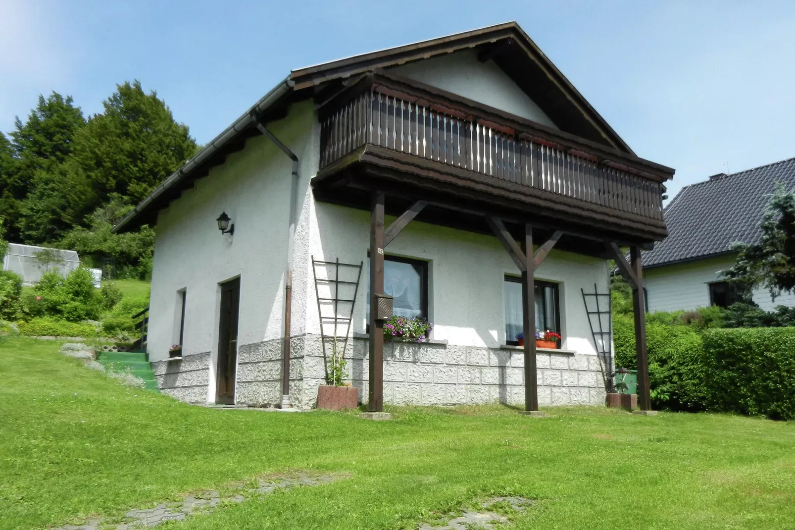 Ferienhaus Kummer-Buitenkant zomer