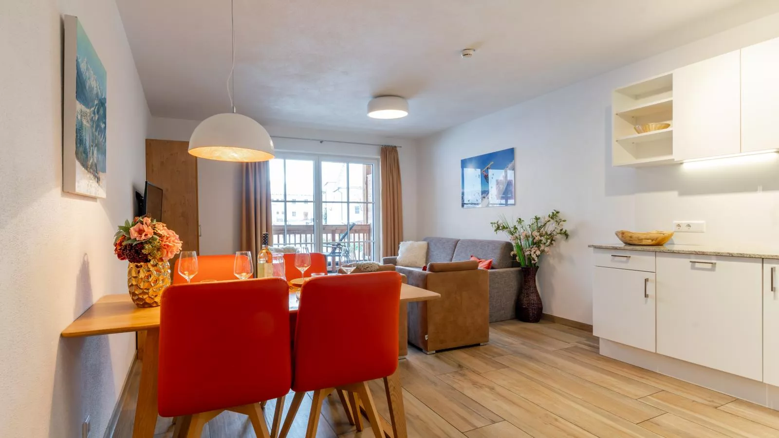 Tauern Suites Mitterwirt TOP 313-Eetkamer