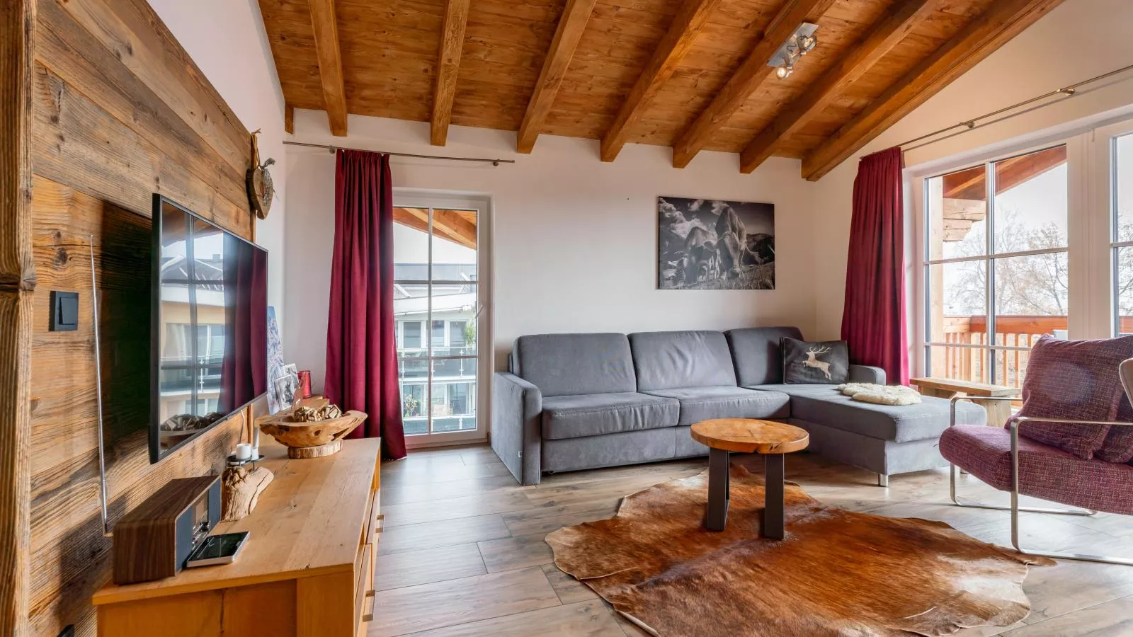 Tauern Suites Mitterwirt TOP 321-Woonkamer