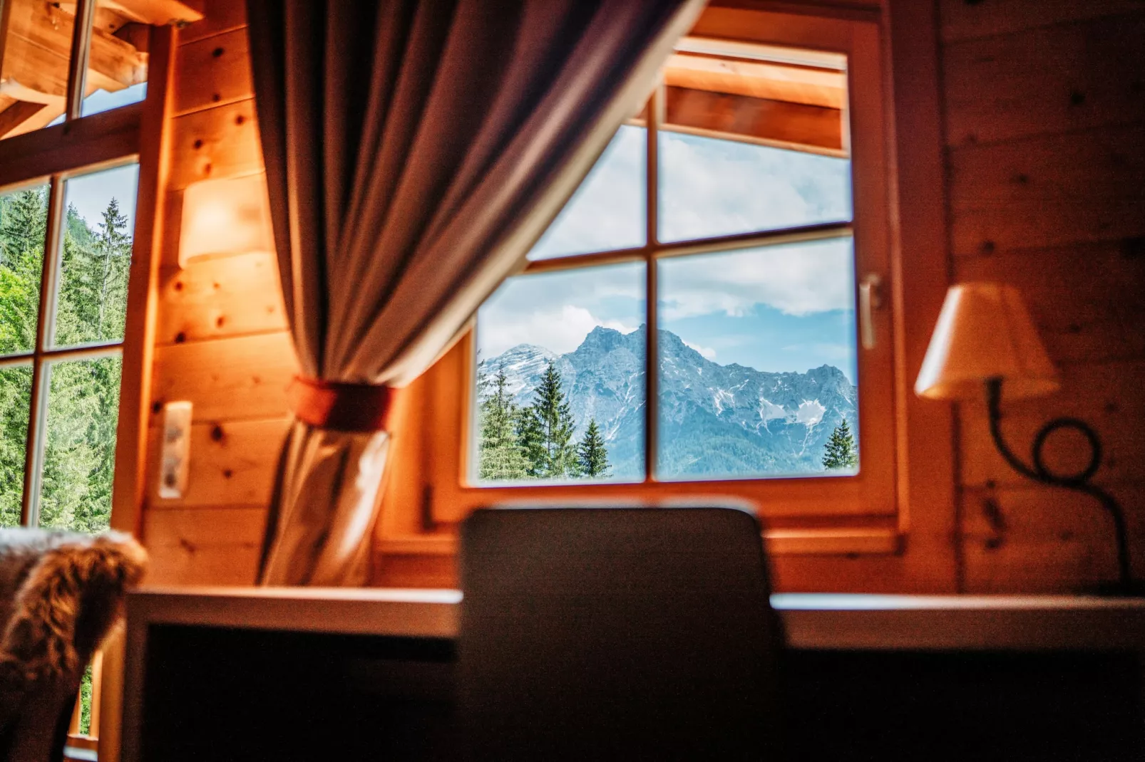 Chalet Gamsglück in Waidring-Slaapkamer