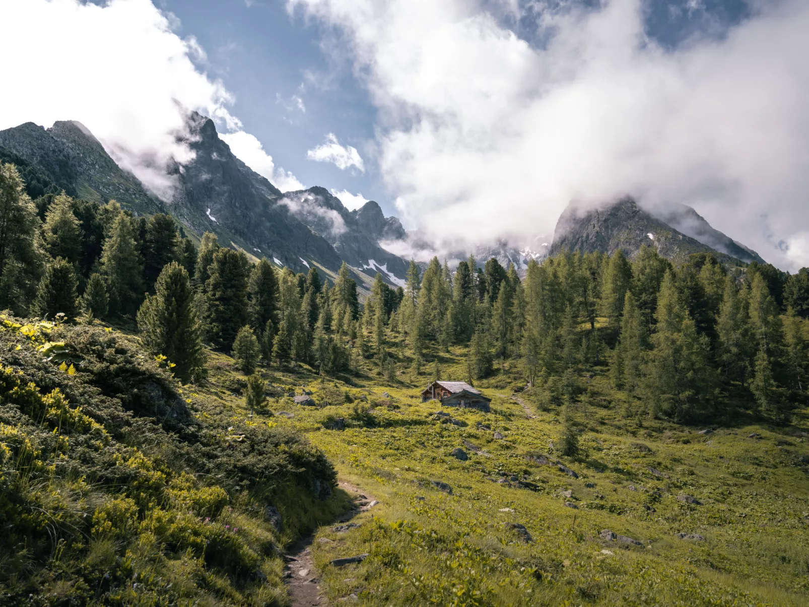 Silvretta-Omgeving