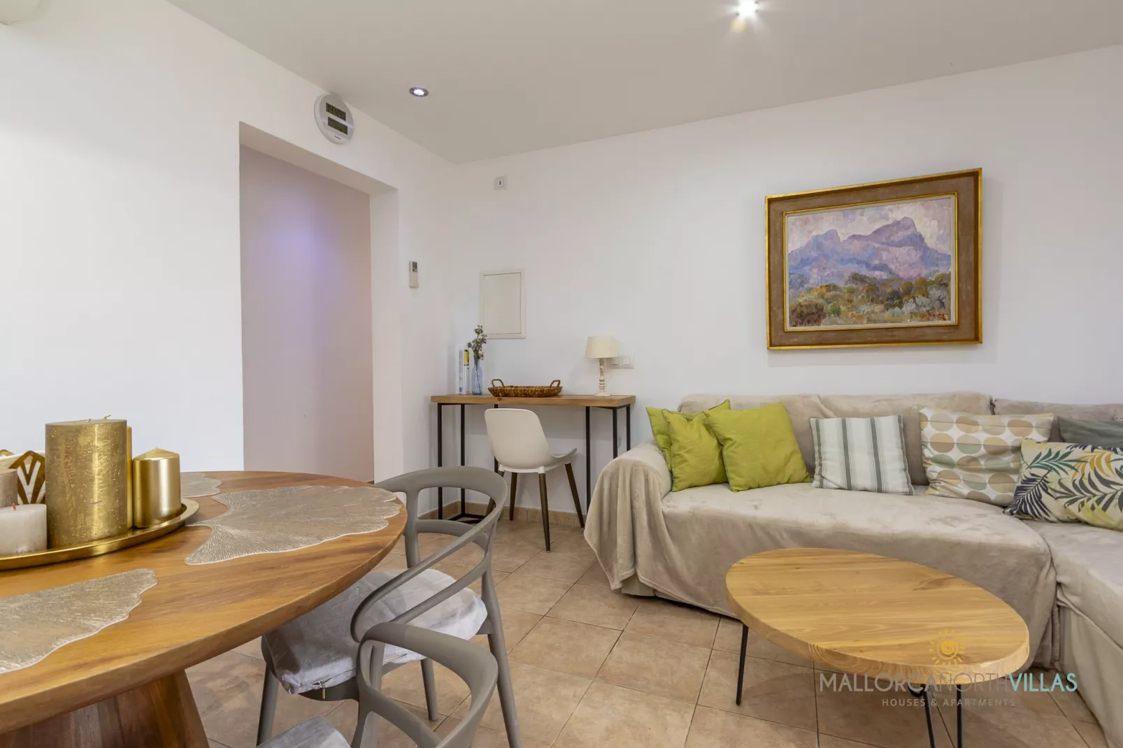 Club del Sol 8: Acogedor Apartamento con Piscina-Woonkamer