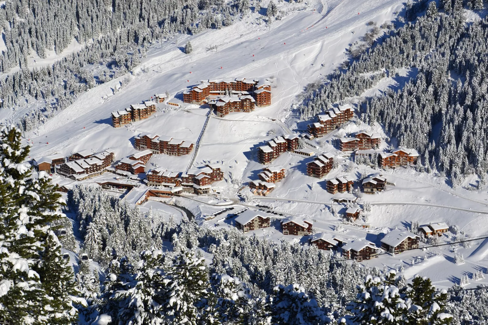 Residence saulire-Gebied winter 5km