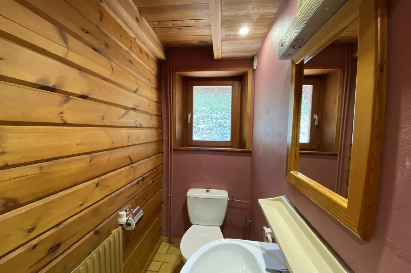 LE SKIEUR  Chalet en bois-Badkamer