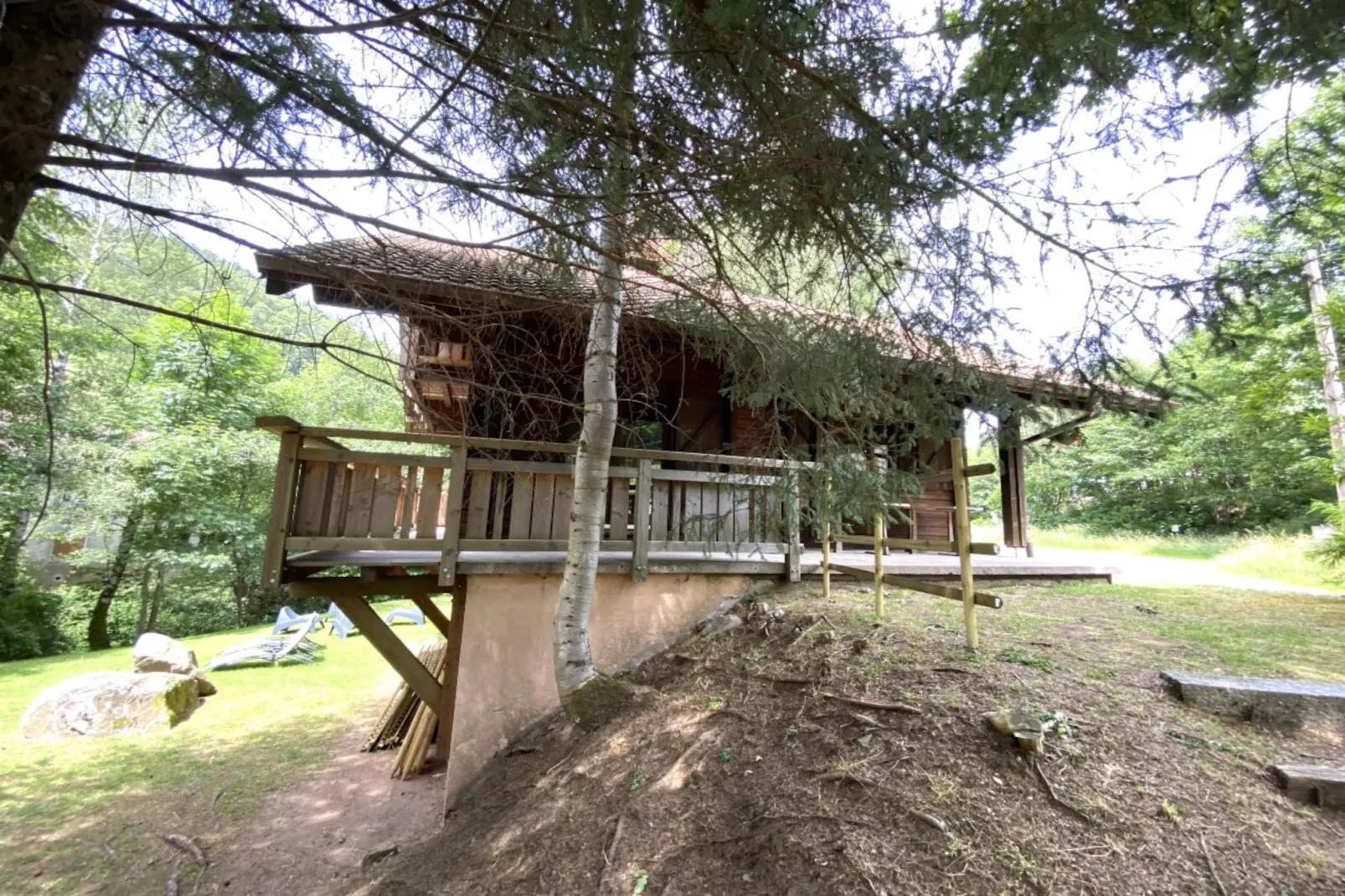 LE SKIEUR  Chalet en bois-Buitenlucht