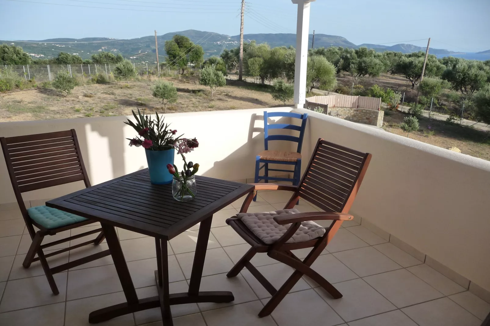 Pelops Villa Siga Siga-Terrasbalkon