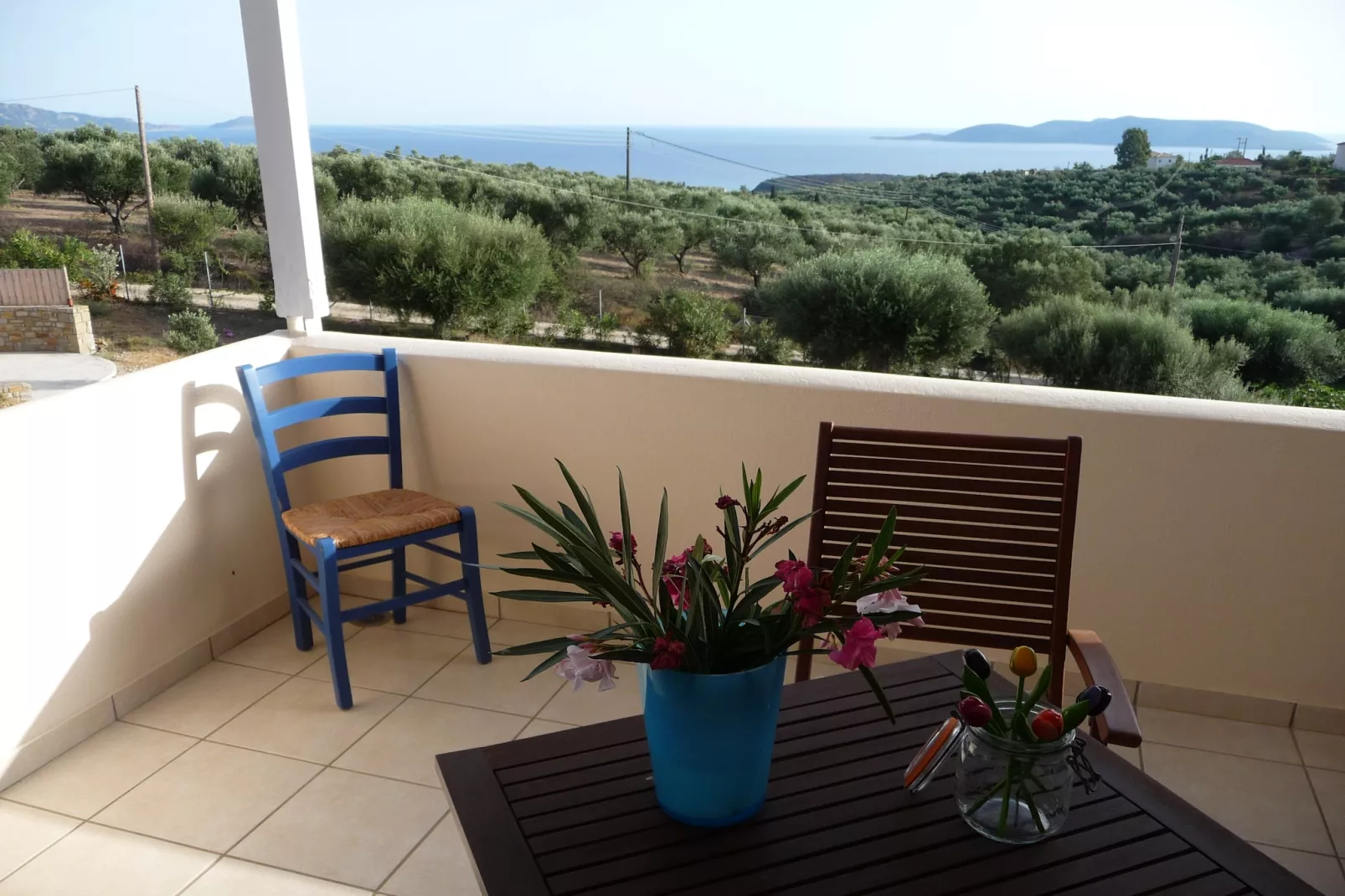 Pelops Villa Siga Siga-Terrasbalkon