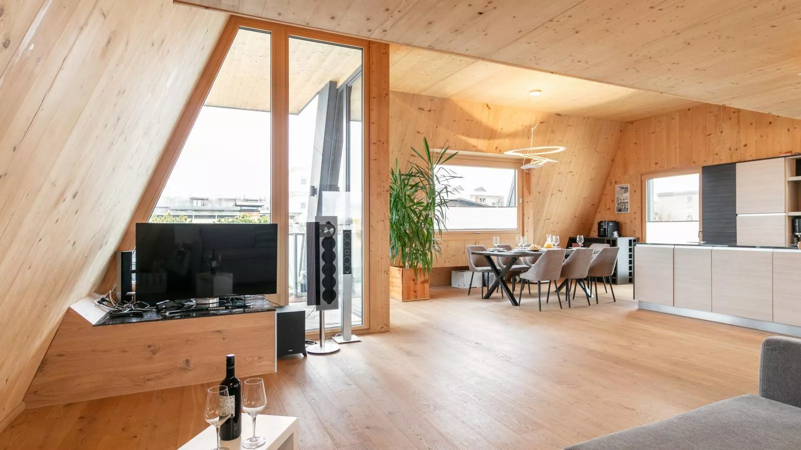 Panorama Loft-Woonkamer