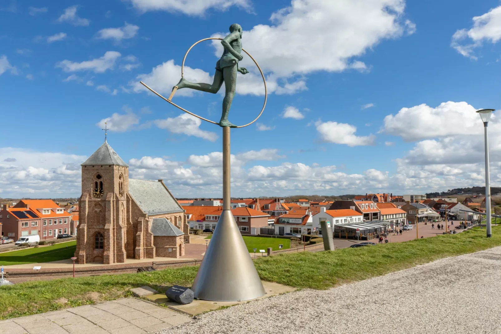 Vakantiewoning 't Zoete Licht Residenz - Willibrordusplein 28 C  Zoutelande-Buitenkant zomer