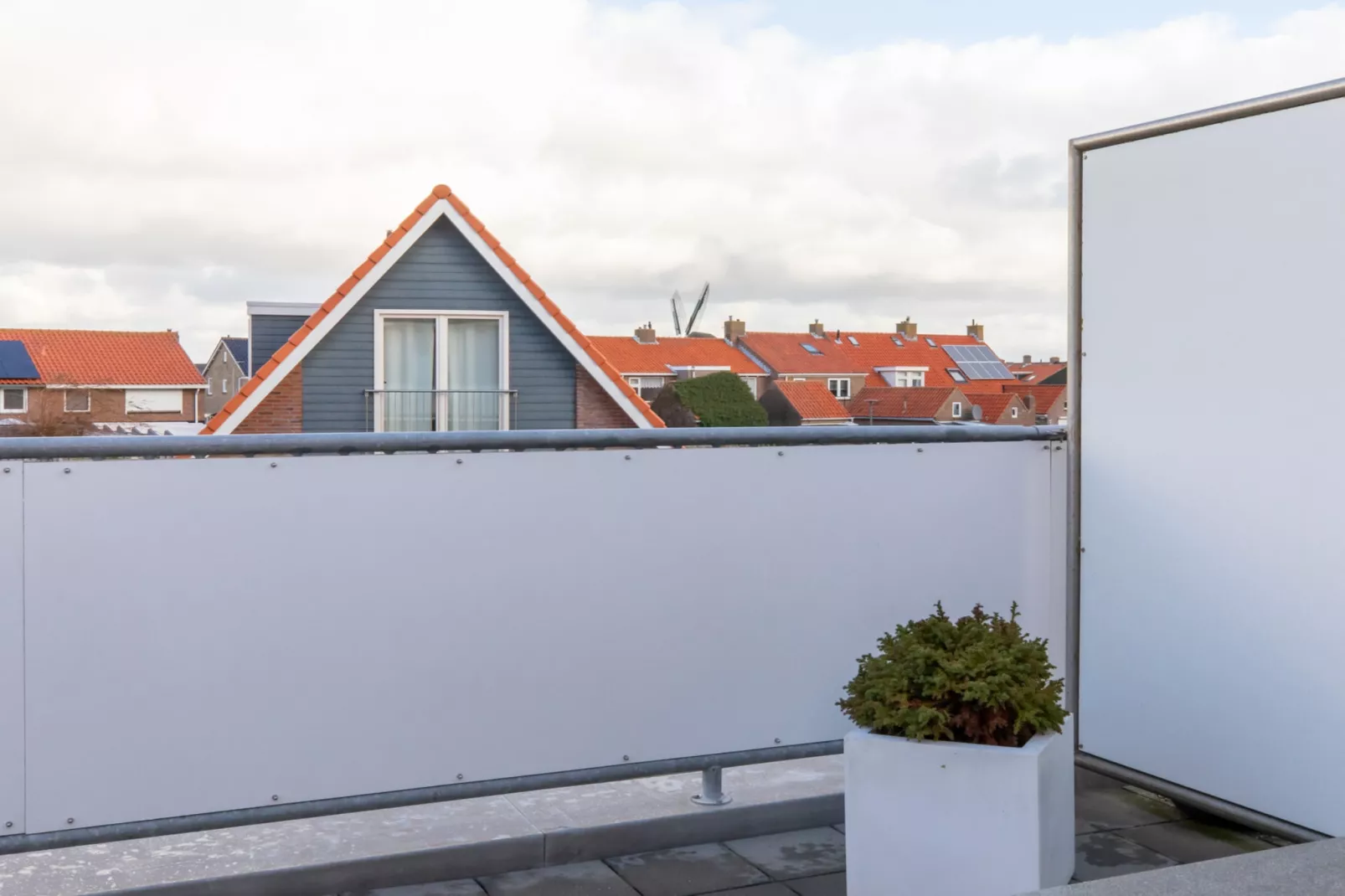 Vakantiewoning 't Zoete Licht Residenz - Willibrordusplein 28 C  Zoutelande-Terrasbalkon