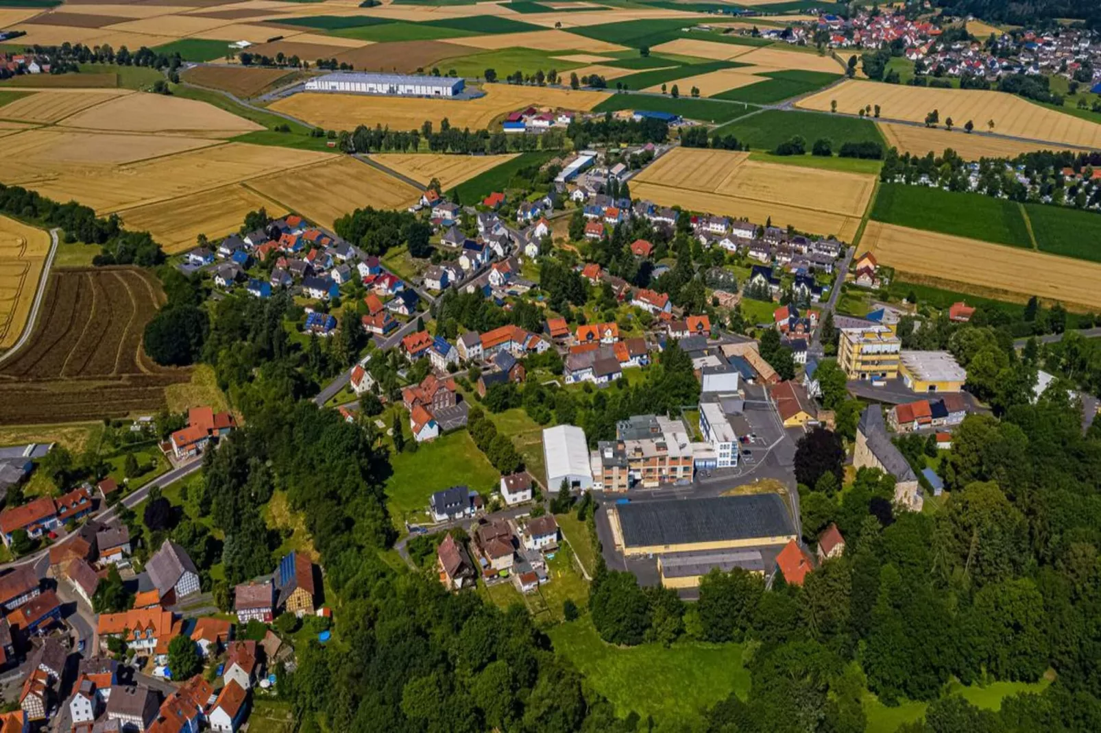 Idylle-Gebieden zomer 5km