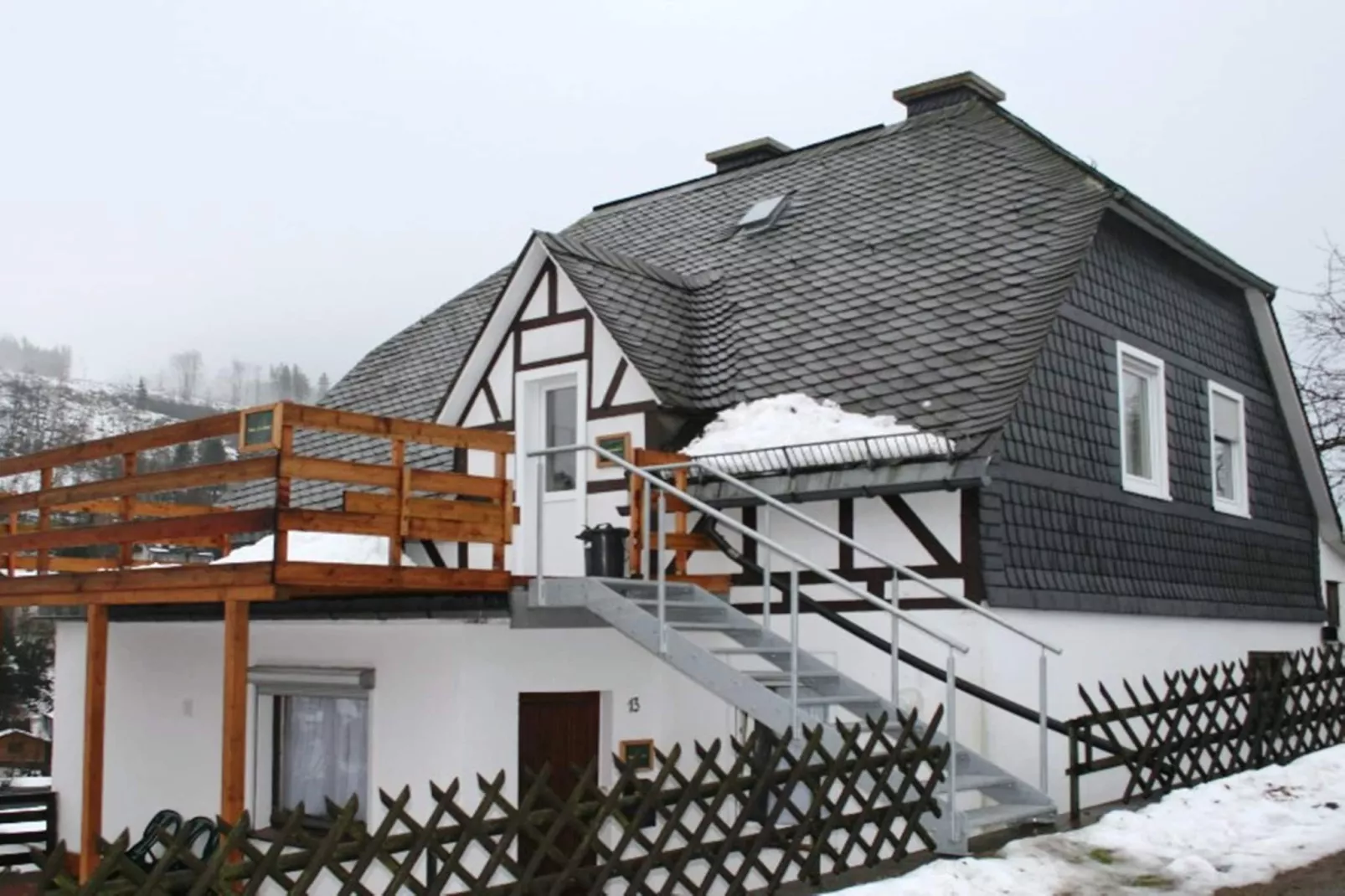 Haus am Iberg-Exterieur winter