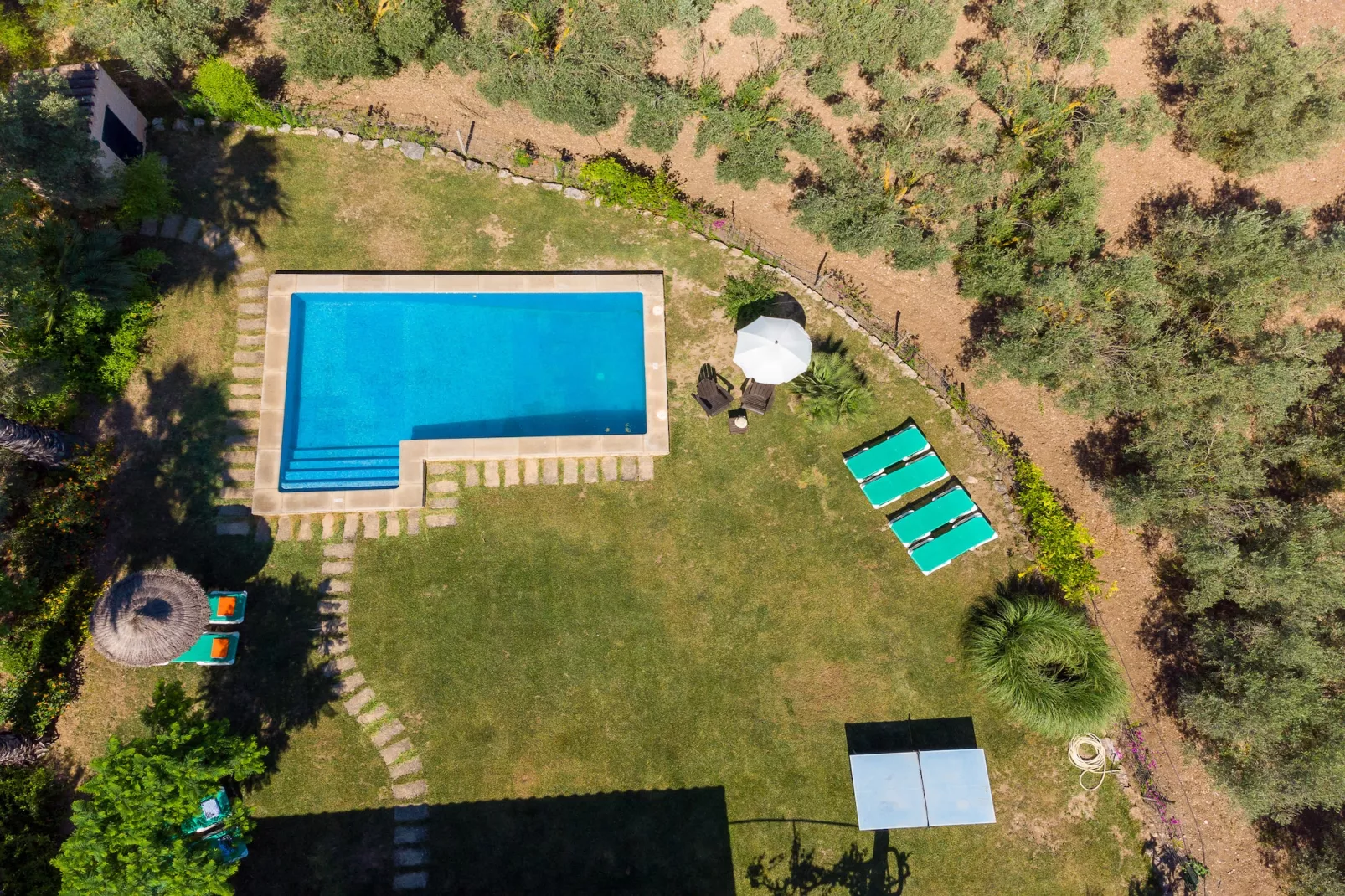 Cal Mercader Gran Villa con Piscina y Jardín-Buitenlucht