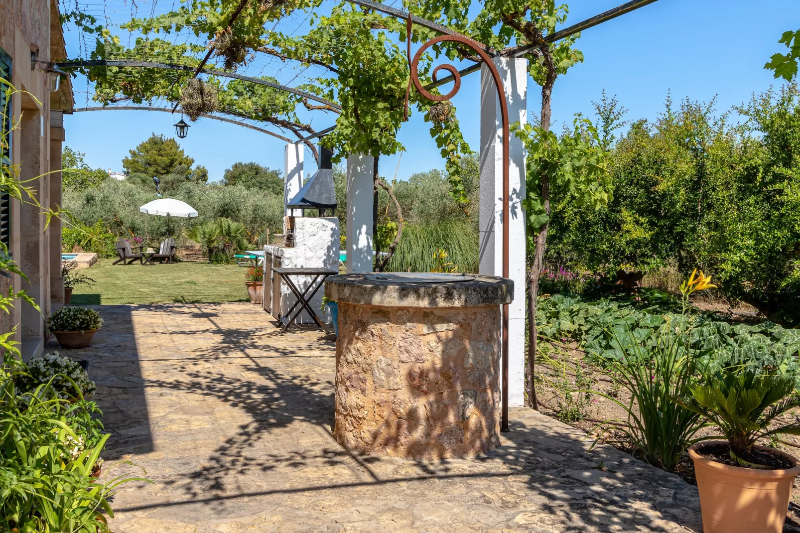 Cal Mercader Gran Villa con Piscina y Jardín-Buitenlucht