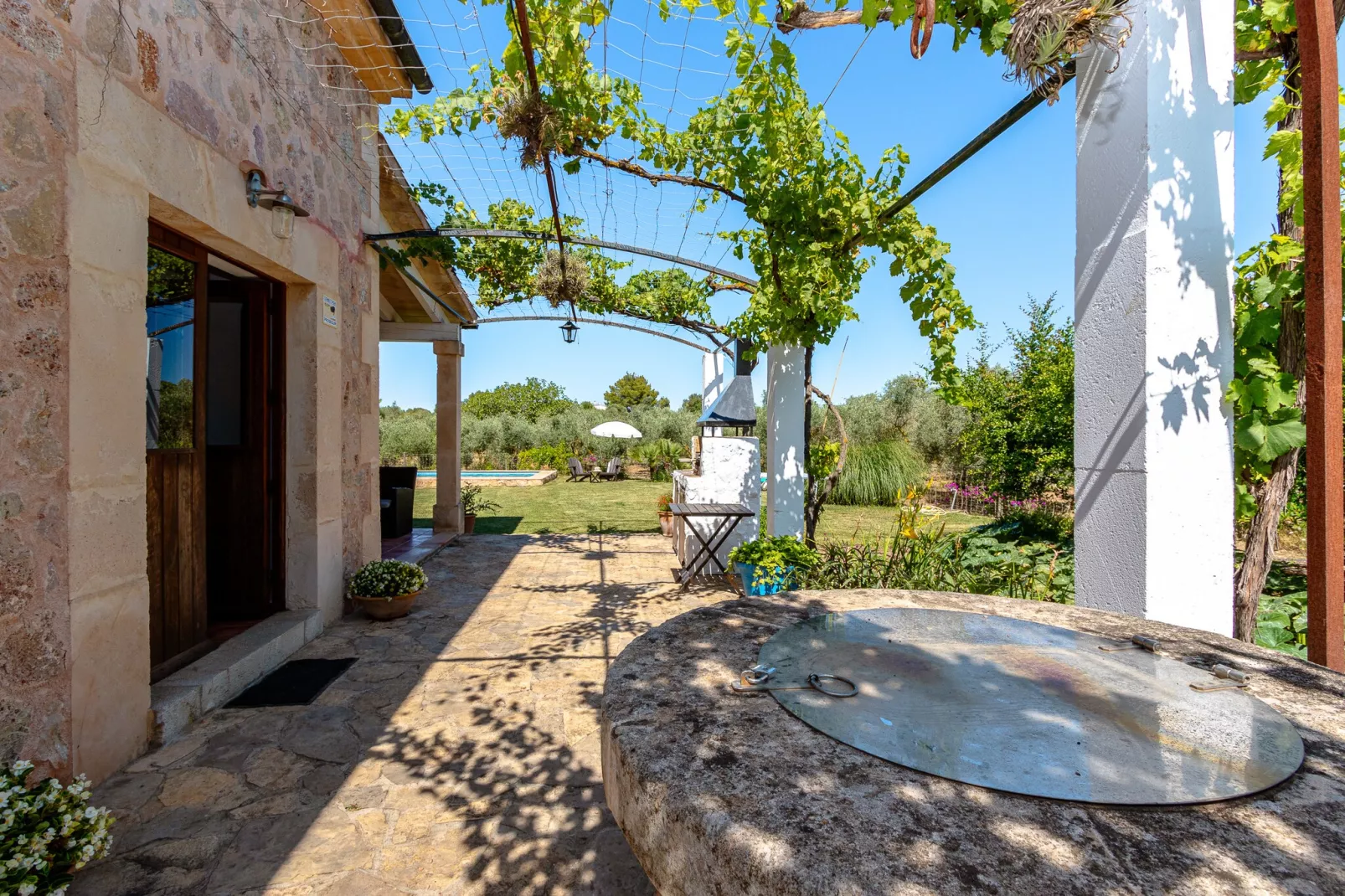 Cal Mercader Gran Villa con Piscina y Jardín-Buitenlucht