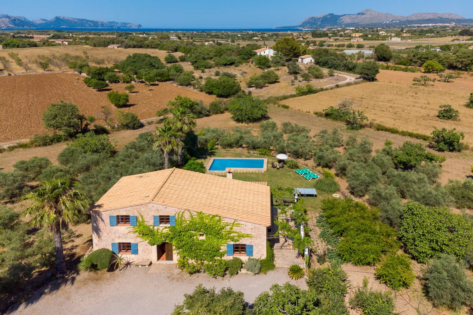 Cal Mercader Gran Villa con Piscina y Jardín-Buitenlucht