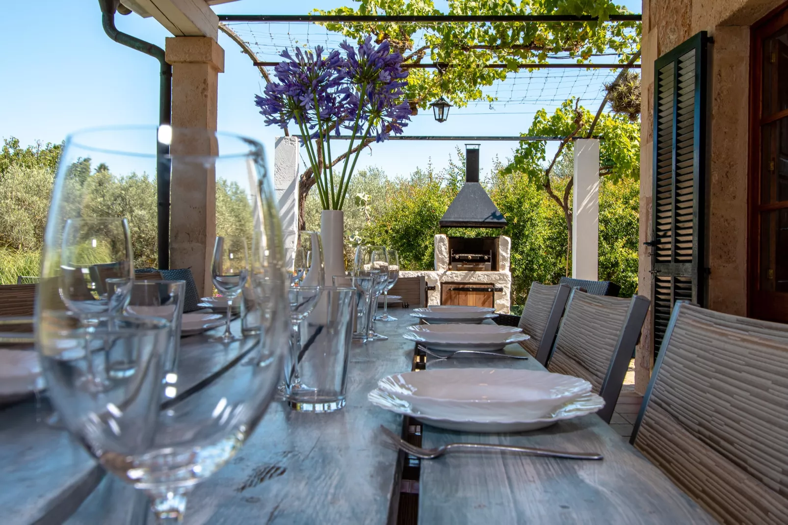 Cal Mercader Gran Villa con Piscina y Jardín-Terras