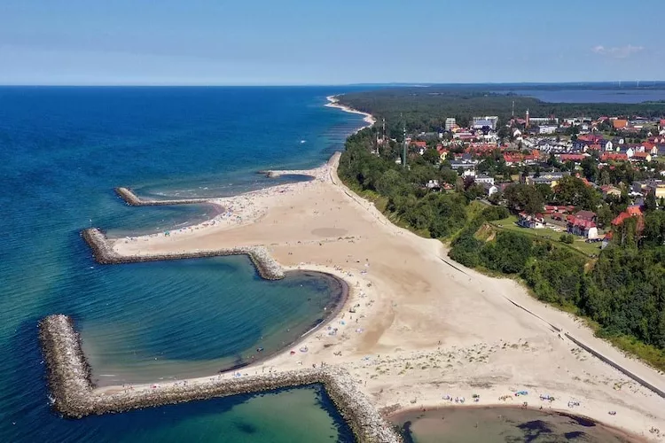 Parterowe domki letniskowe JACKOWO dla 5 osób Jarosławiec-Gebieden zomer 1km