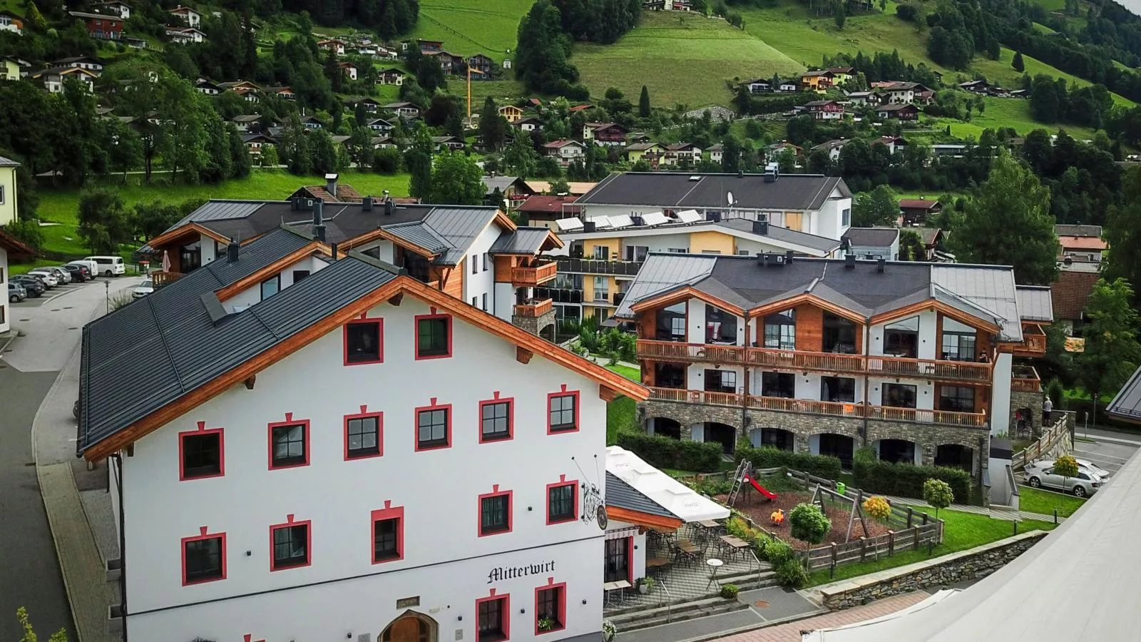 Tauern Suites Mitterwirt TOP 201-Buitenkant zomer