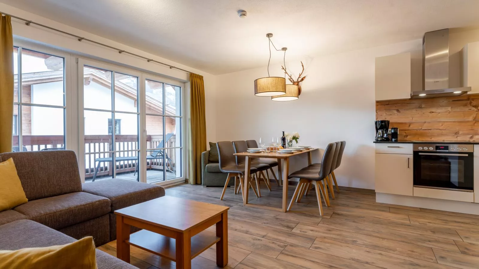 Tauern Suites Mitterwirt-Aquamarin TOP 311-Woonkamer